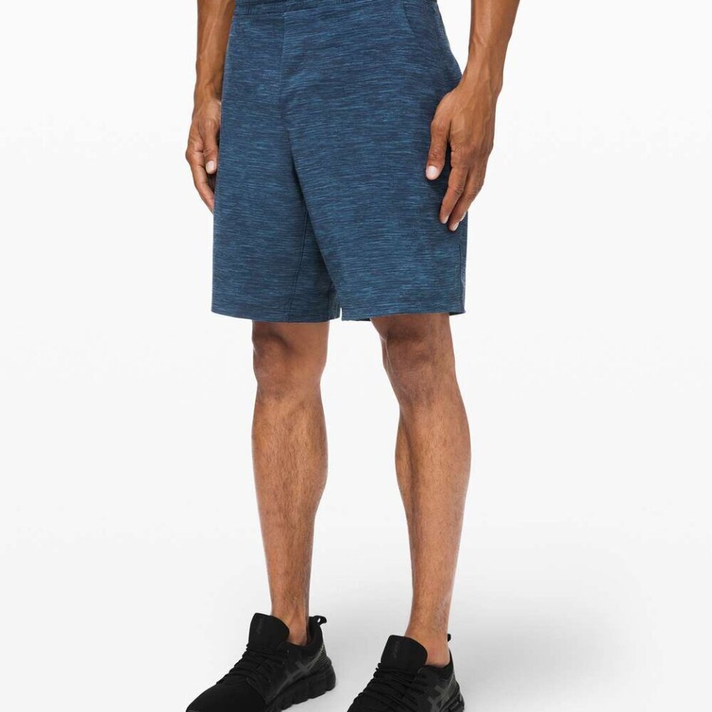 Lululemon Pace Breaker Short 9" Heather Navy Size Small Men
